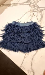 Gingersnap Ruffle blue skirt size 4