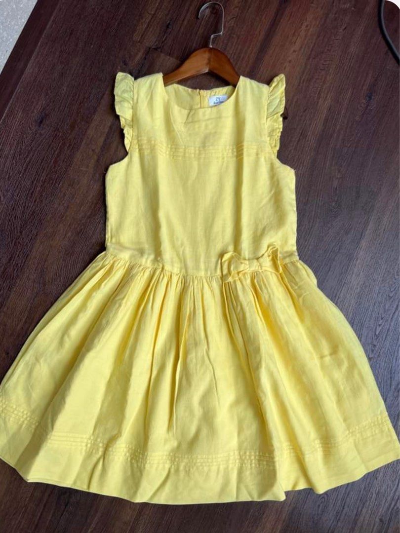 Childrens yellow dress on sale