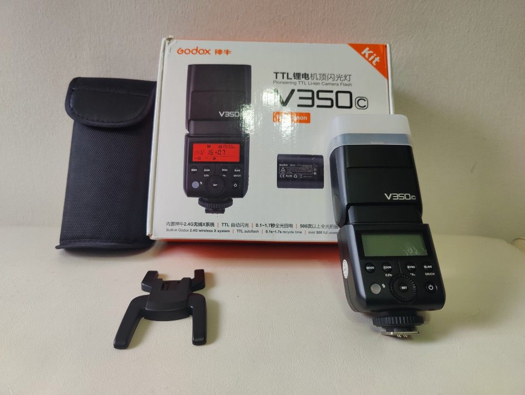 Godox V350 speedlite canon, Photography, Photography Accessories