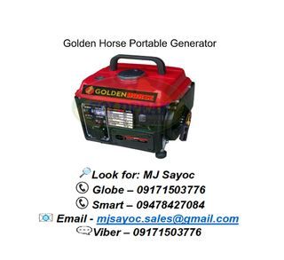 Golden Horse Portable Generator