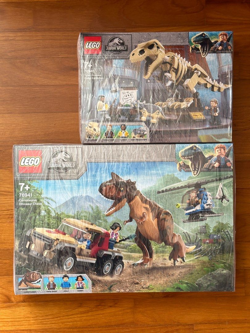 Lego t rex vs carnotaurus deals