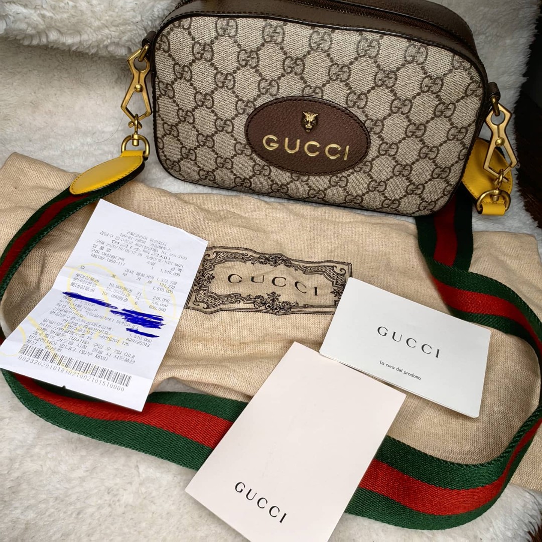 Gucci Neo Vintage mini Bag, Luxury, Bags & Wallets on Carousell