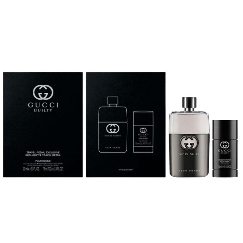 GUCCI GUILTY SET (香水90ml+デオドラント75ml)