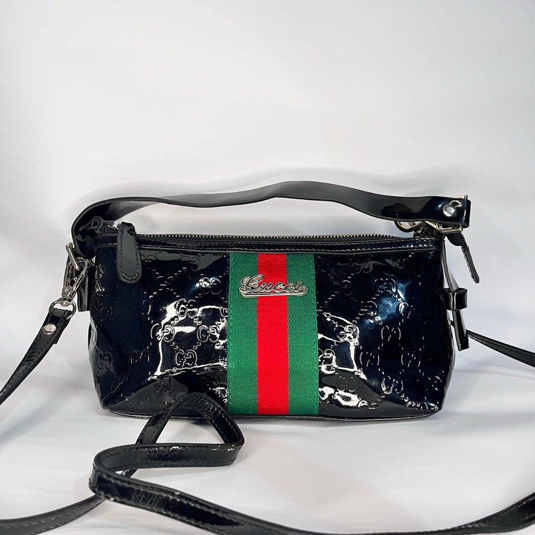 Authentic Gucci boat pochette bag, Luxury, Bags & Wallets on Carousell