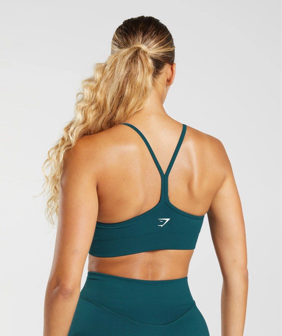 Sweat Seamless Cross Back Sports Bra