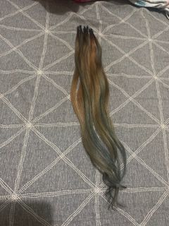 hair extention 100% human hair 🚫