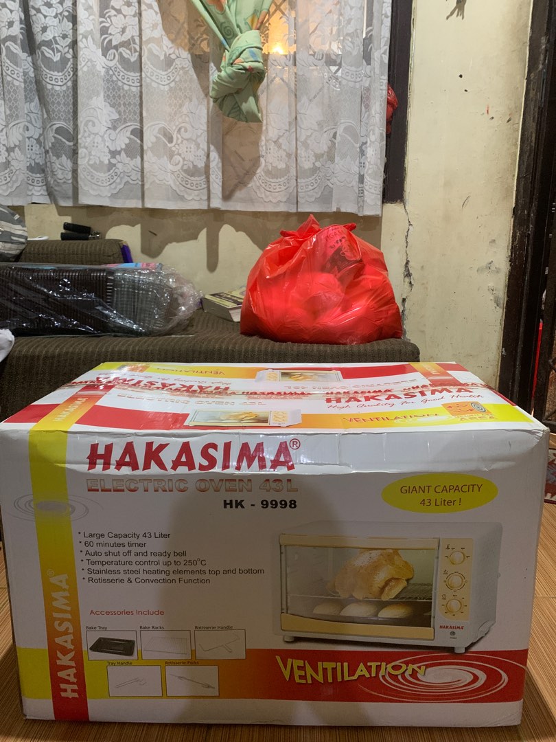 HAKASIMA ELECTRIC OVEN 43 liter on Carousell