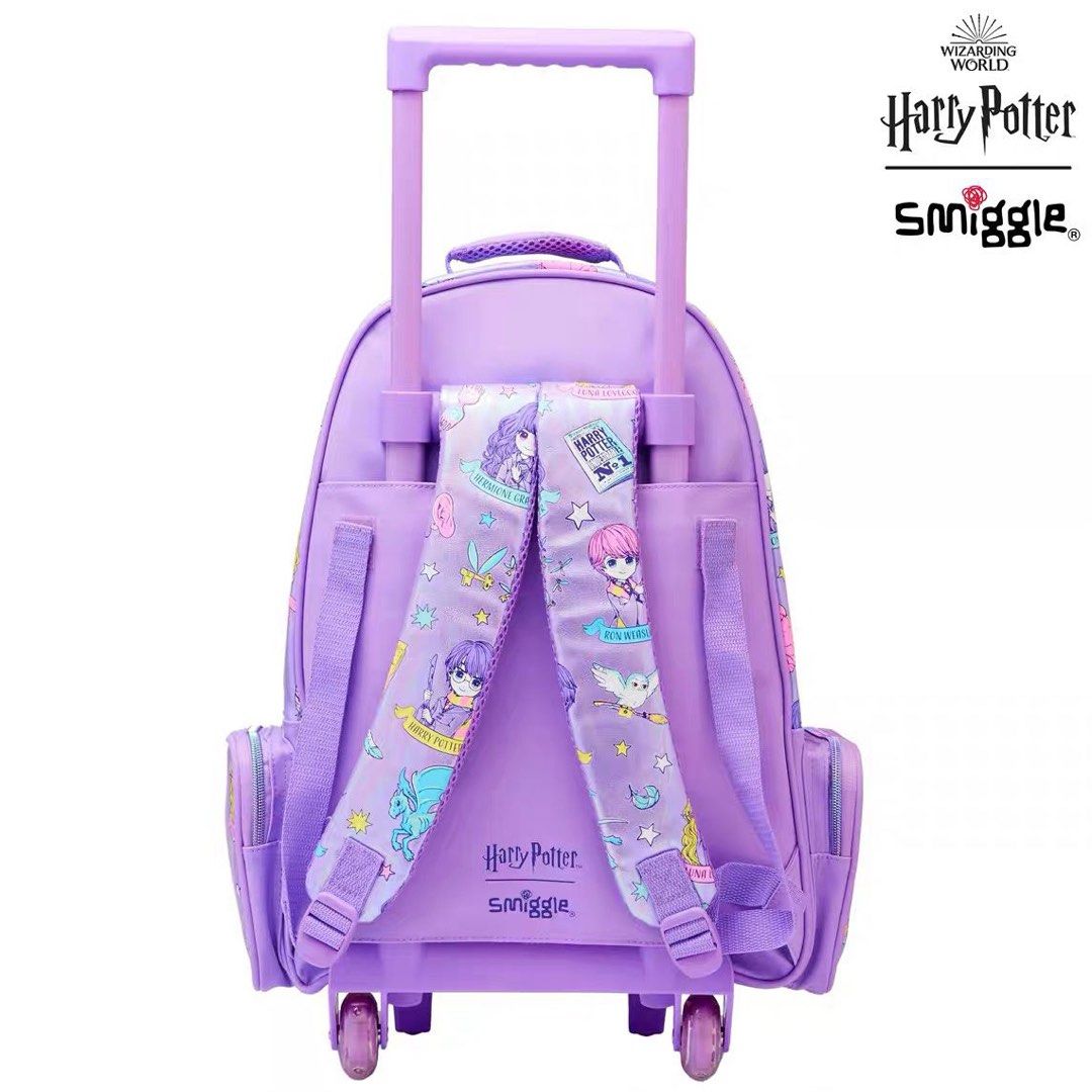 Harry Potter Smiggle trolley school bag with wheels Carousell