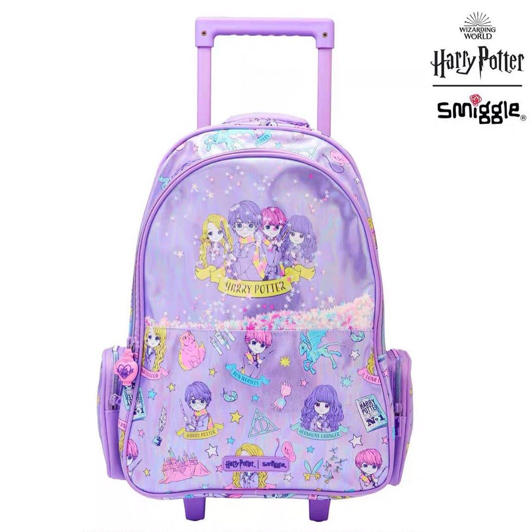 Harry Potter Smiggle trolley school bag with wheels Carousell