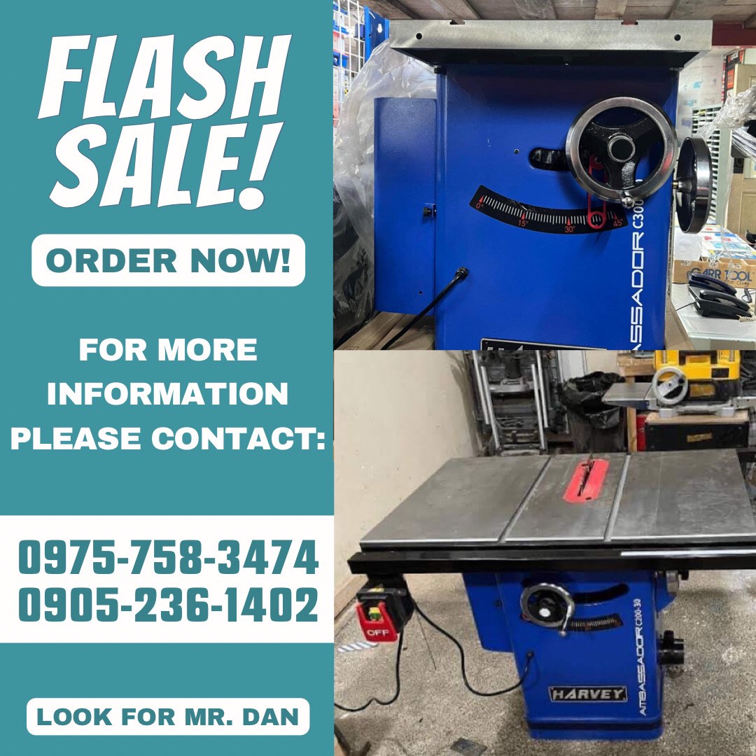 Harvey Table Saw, Commercial & Industrial, Construction Tools