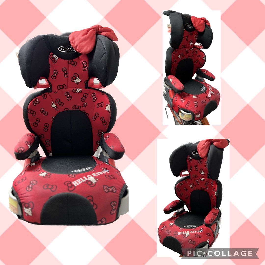 Hello kitty booster car seat clearance