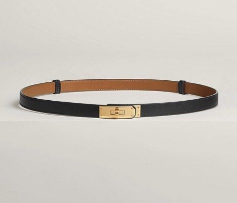 Hermes Kelly Belt gold, Women's Fashion, Watches & Accessories, Belts