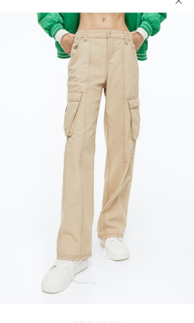 H&M Canvas Cargo Pants