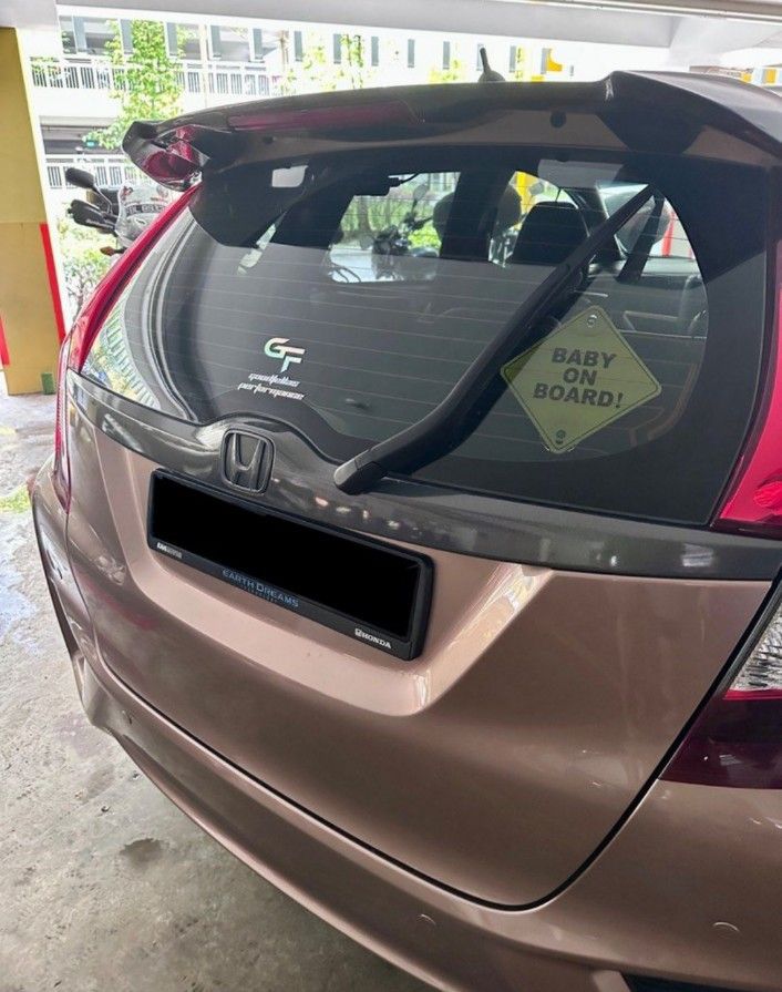 Gk5 Rear Shelf Honda gk5 rear wiper assembly, Car Accessories, Accessories on Carousell