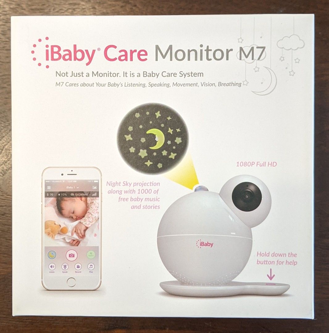 Ibaby care m7 monitor and wall sale mount kit