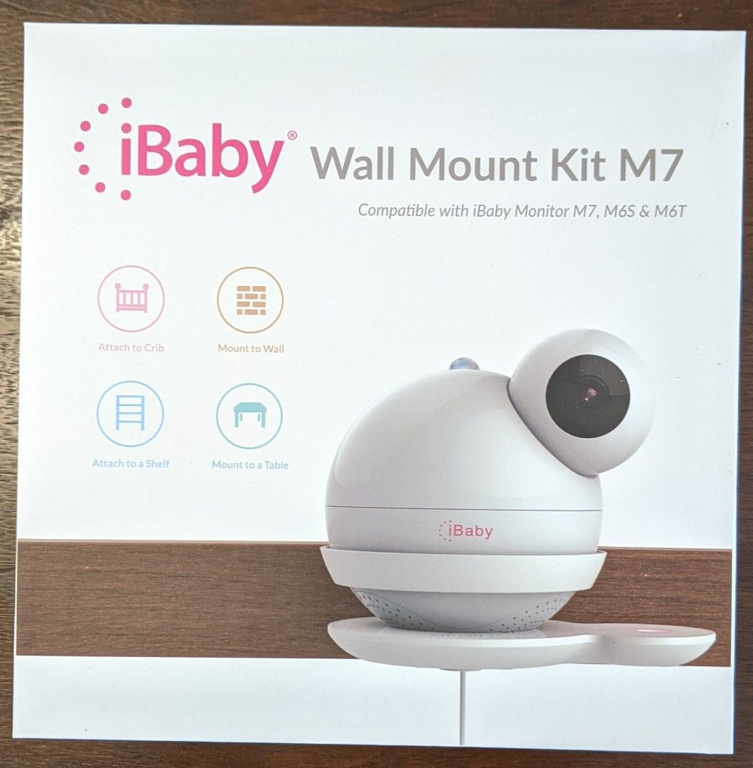 iBaby Care Monitor M7 with Wall Mount Kit