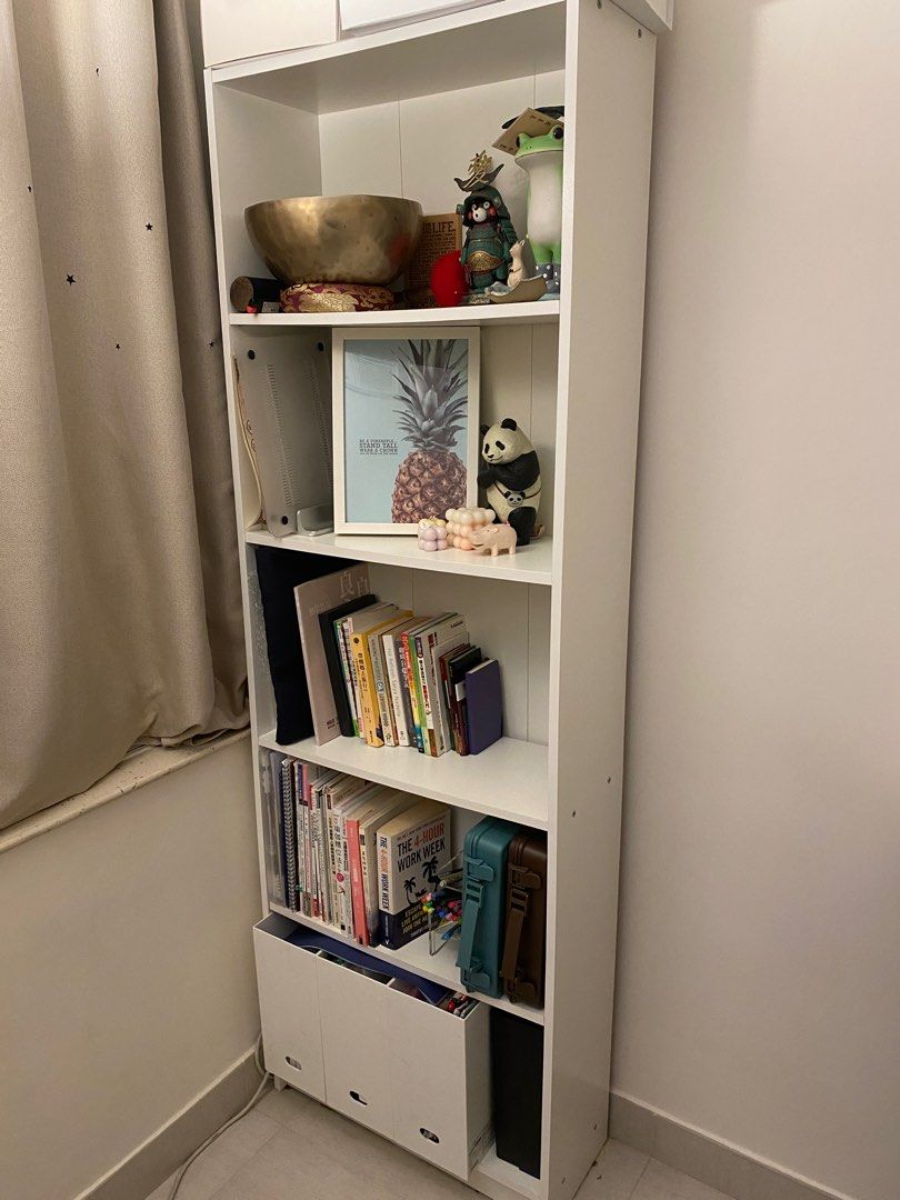 Ikea book shelf, 傢俬＆家居, 傢俬, 櫃子、組合櫃及置物架 Carousell