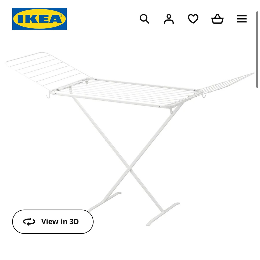 IKEA Clothes Drying Rack, Furniture & Home Living, Home Improvement