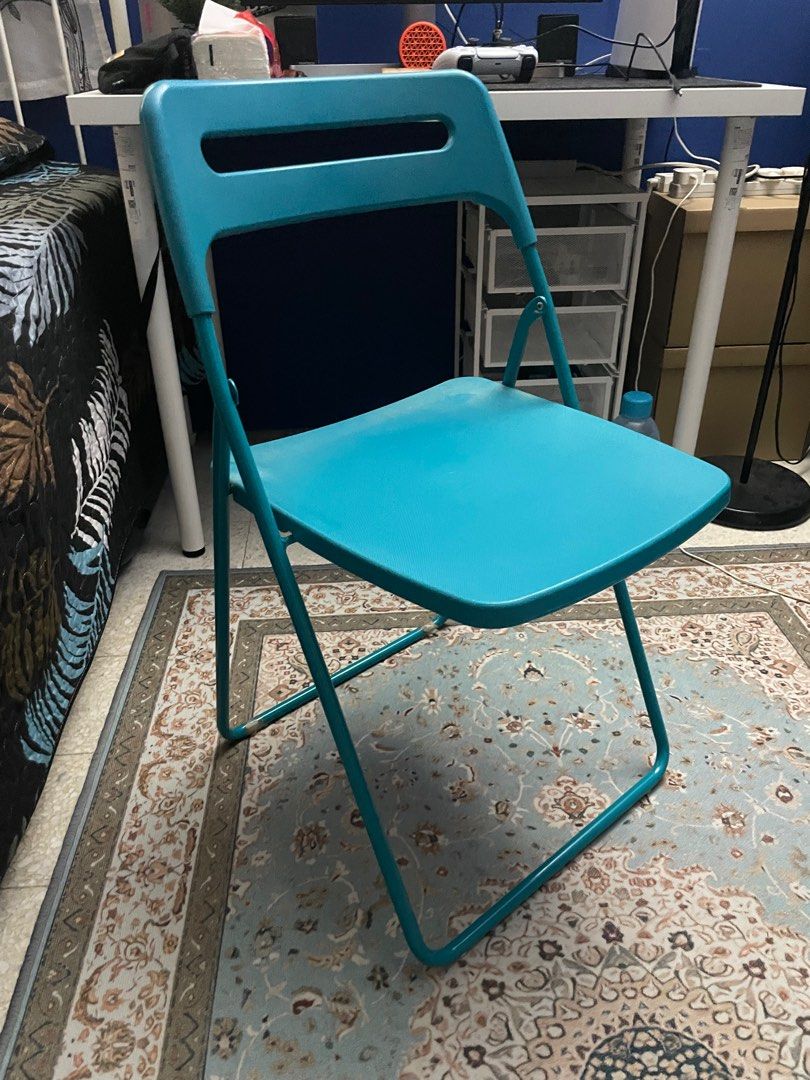 IKEA FOLDING CHAIR, Furniture & Home Living, Furniture, Chairs on Carousell