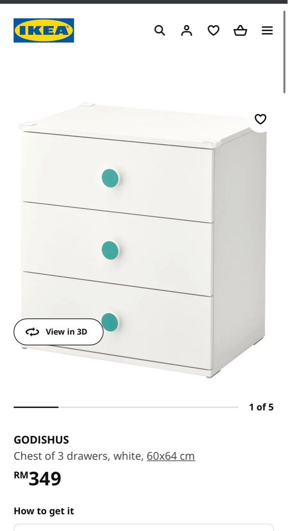 Ikea deals godishus drawers
