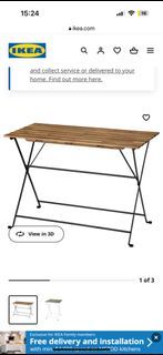 IKEA outdoor table