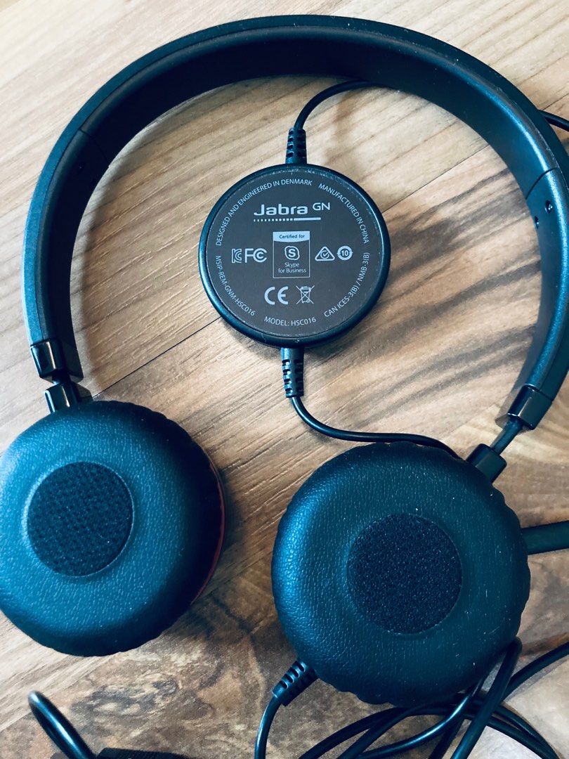 Jabra Evolve 20 headset with quality microphone