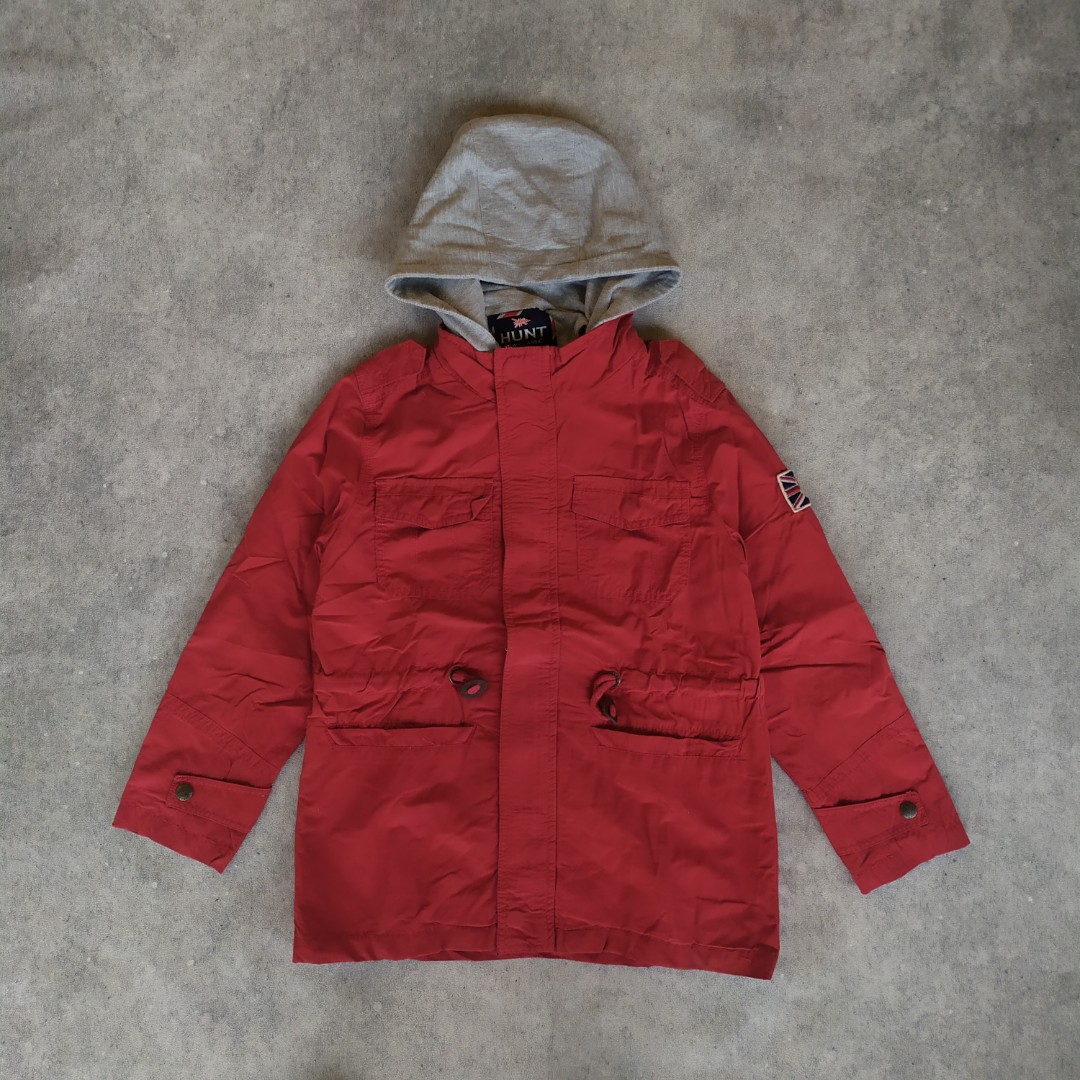 JAKET ANAK PARKA HUNT KIDS USIA 8-10 TH SECOND on Carousell