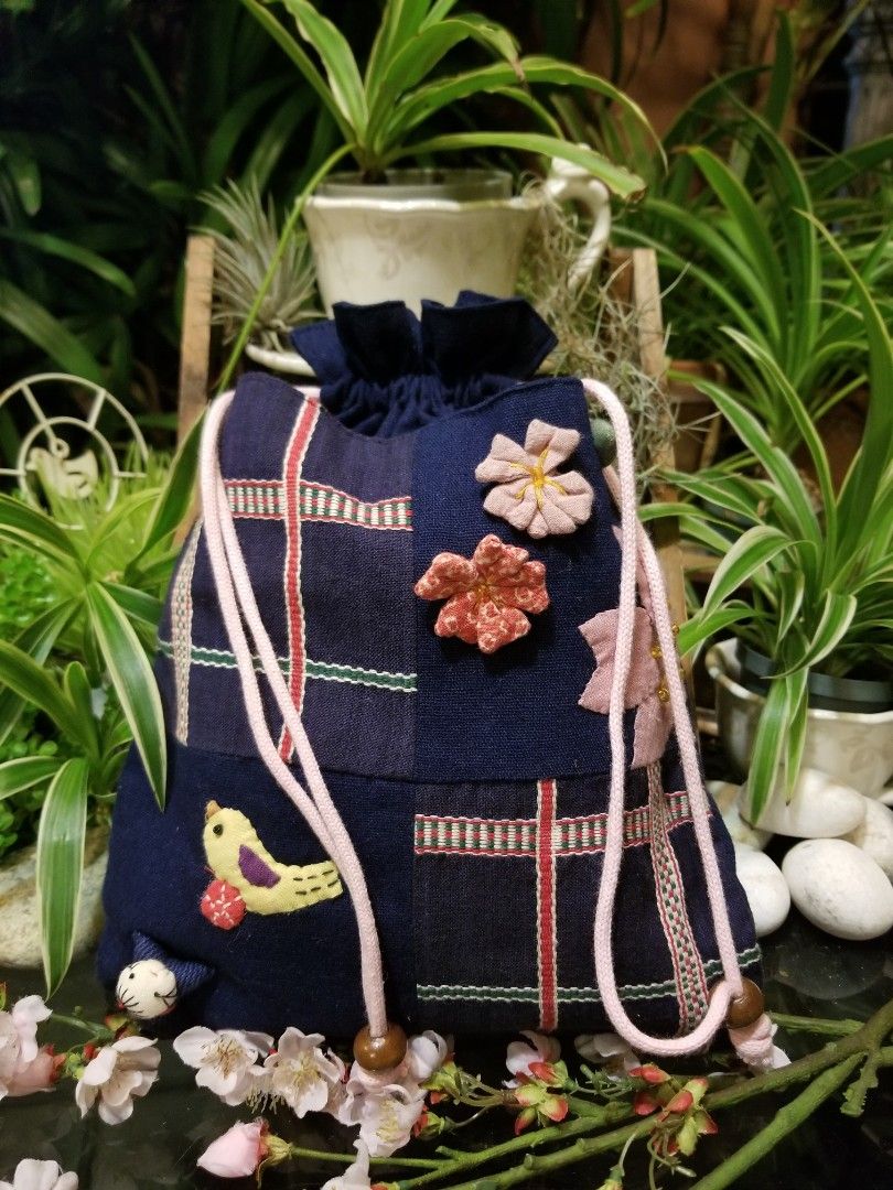 Japanese shop pouch bag