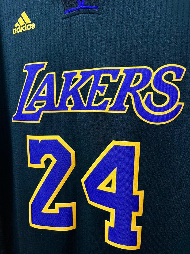 Kobe Bryant Los Angeles Lakers Adidas Hollywood Nights Swingman Jersey S
