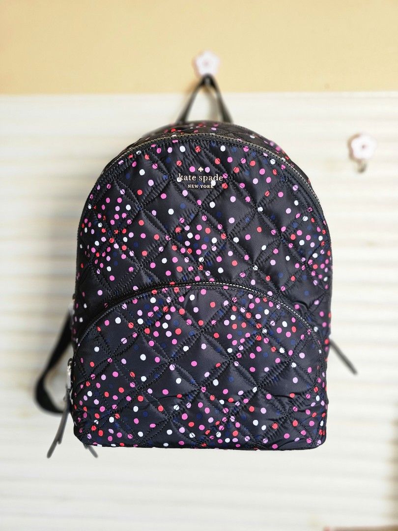 Kate Spade Karissa Large Nylon Quilted Backpack