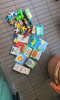 Kid toys n books