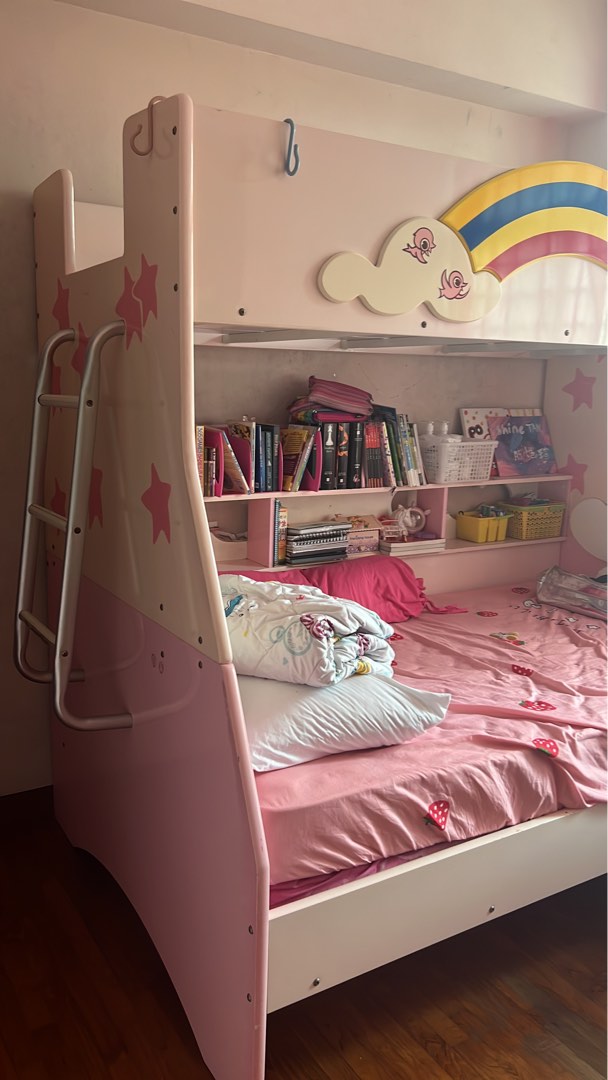 Kids Bunk Bed, Furniture & Home Living, Furniture, Bed Frames