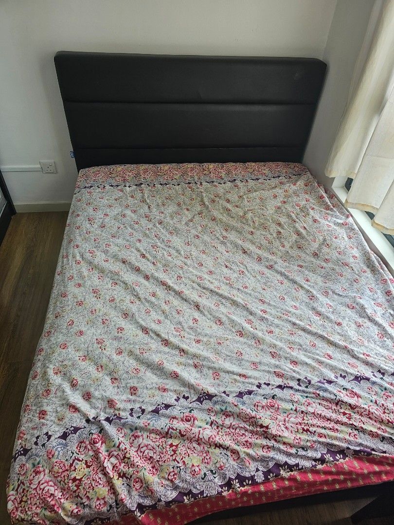 King Koil Queen Bed Set, Furniture & Home Living, Furniture, Bed Frames