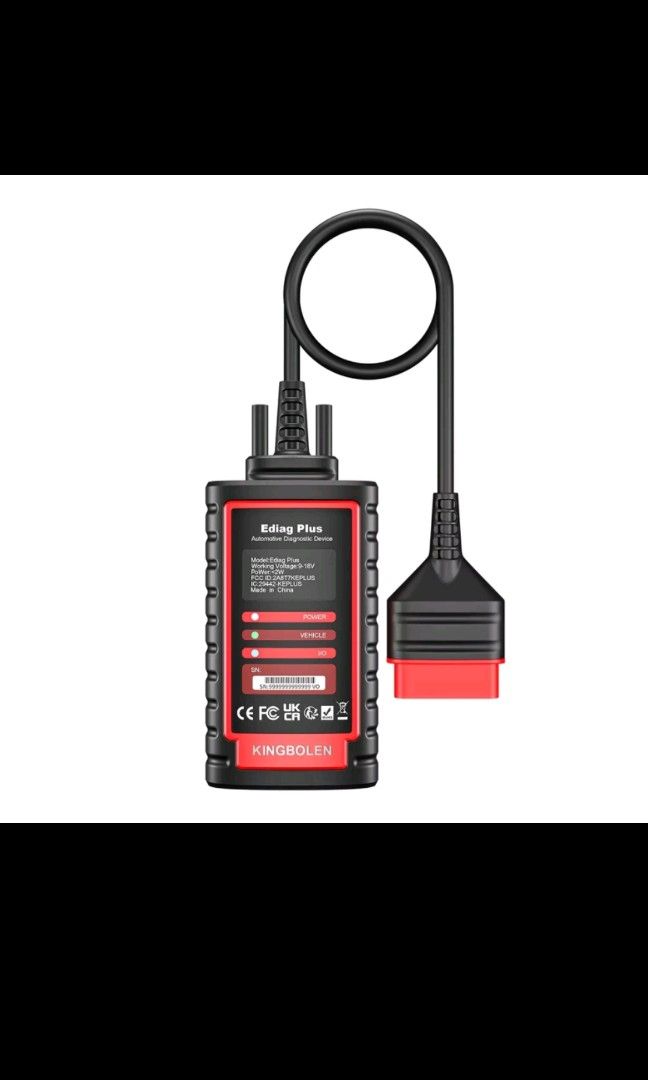 KINGBOLEN® Ediag Plus All Systems Bidirectional ECU Coding CAN-FD OBD2 ...