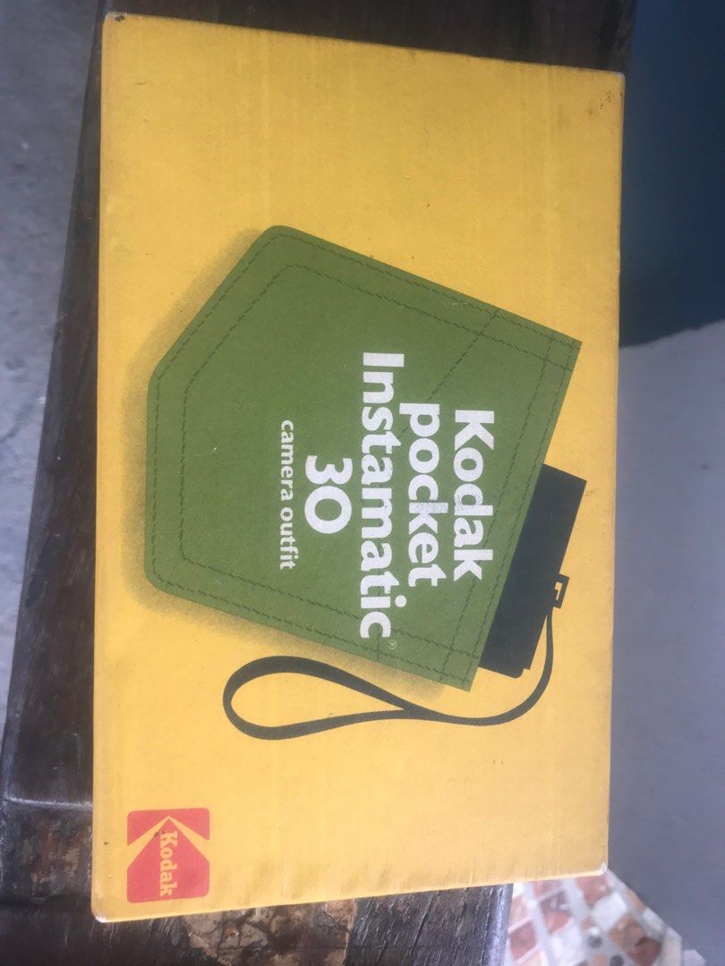 Kodak pocket instamatic (Category: Cameras) located in Tanza. Submitted by cloydscollectionshop (Listing ID 1250785829, Image 1). Description: Kodak pocket instamatic with box AS IS Price:1300Php negotiable Mop Gcash or Maya wallet Shipping via Lalamove or Lbc at buyers cost Pick up at Tanza Cavite.
