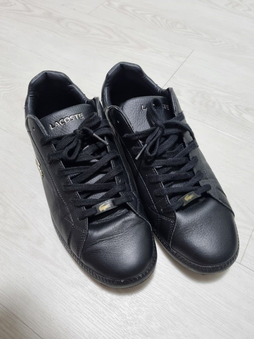 Lacoste Leather Shoes, Men's Fashion, Footwear, Sneakers on Carousell