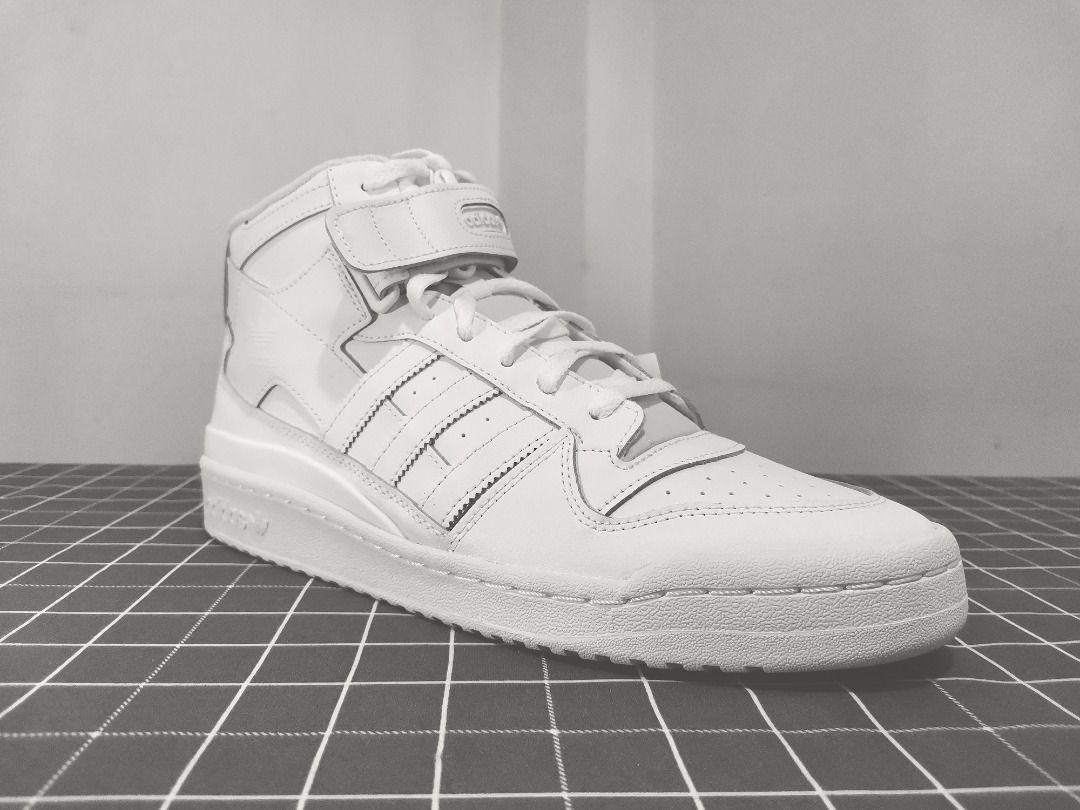 100% Original-Bought via Adidas App - Brand New: Adidas Forum Mid Shoes EAN  PO#: 128876585 |ABSBOX/0314/V10, Men's Fashion, Footwear, Sneakers on  Carousell