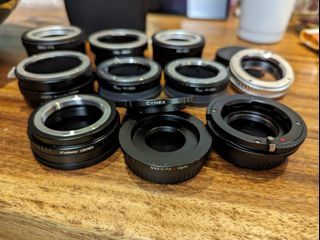 Lens Adapters Helicoid Macro Close Focus 接環 神力環 微距 Fujifilm Sony