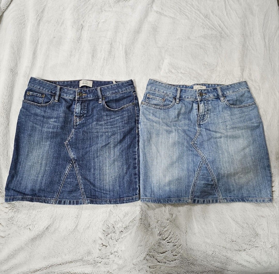 Levis denim deals pencil skirt