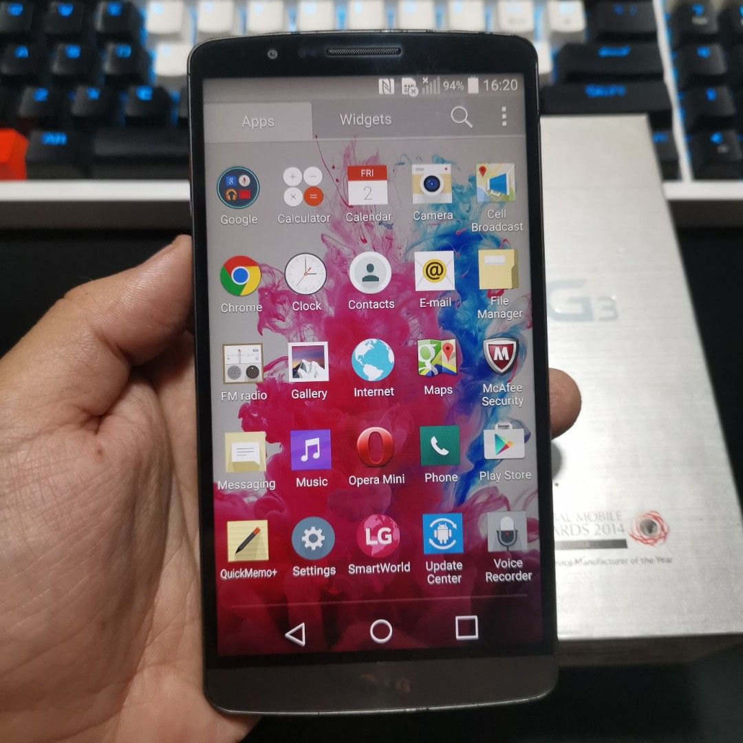 LG G3 D855 | Item Code: 79487 (Category: LG) located in Caloocan City. Submitted by christian.montalban (Listing ID 1250848409, Image 3). Description: LG G3 D855 | Item Code: 79487 COLLECTIBLE PHONE Price: P2,199.00 Color: Titan Titan 16GB ROM | 2GB RAM 5.5" True HD IPS LCD Display 3,000 mAh Li-Ion Removable Battery OS: Android 5.0 Package: Unit, Battery, Manual, and Box Only Location: North Caloocan For Meetup: SM Fairview COD (Shipping Fee cove