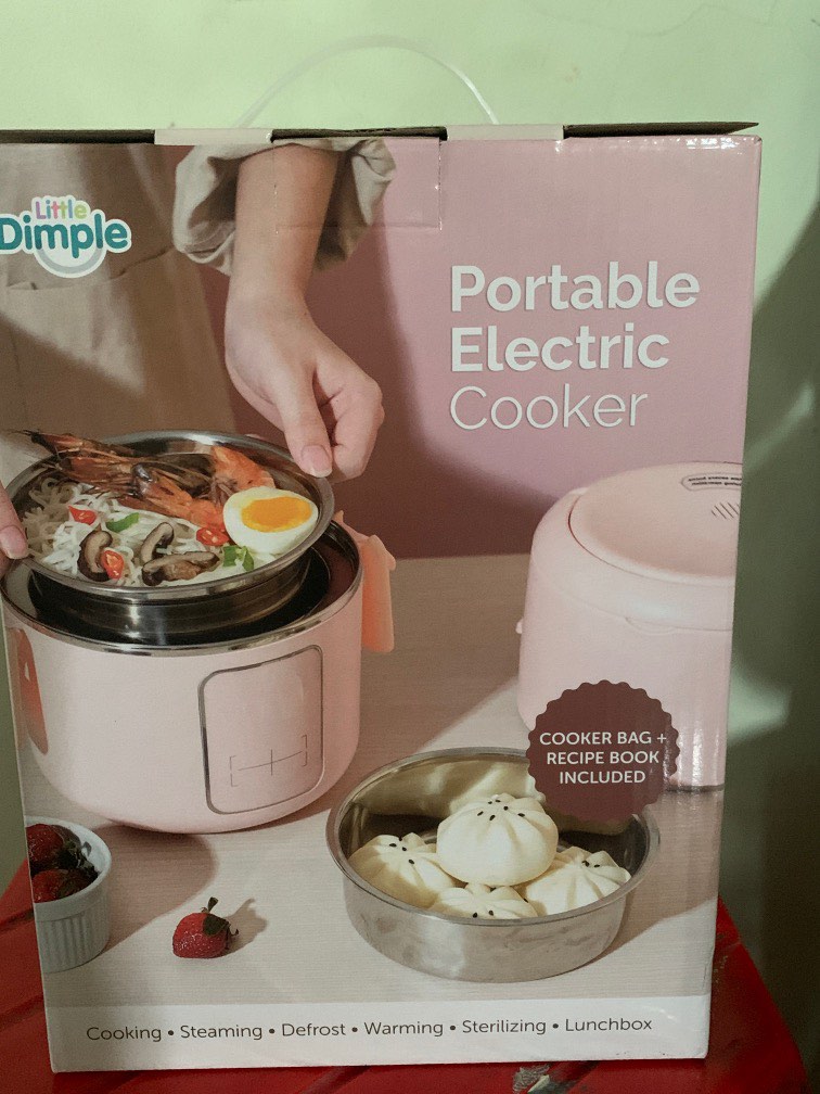 Little Dimple Portable Electric Cooker, Kitchen & Appliances di Carousell