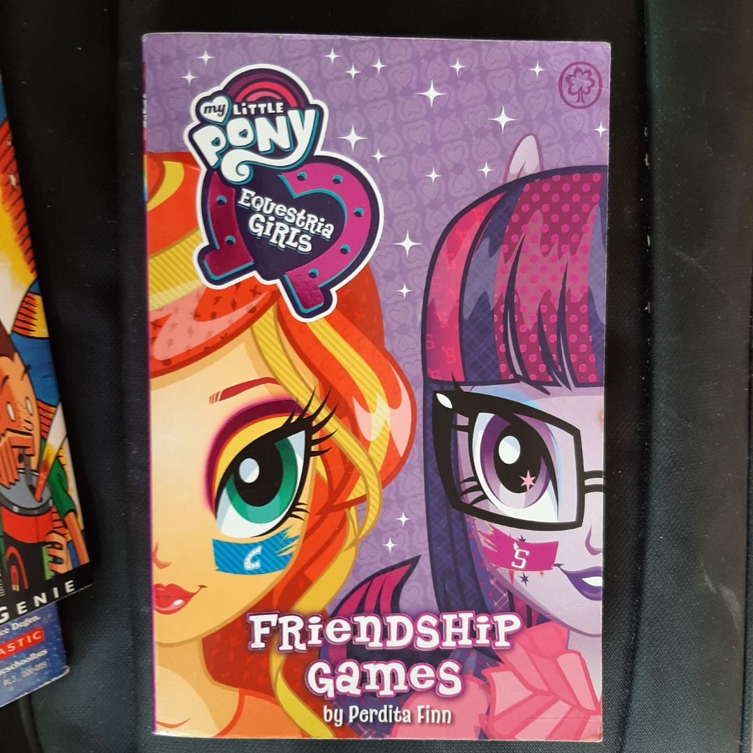 Little Pony Friendship Games, Hobbies & Toys, Books & Magazines, Fiction &  Non-Fiction on Carousell