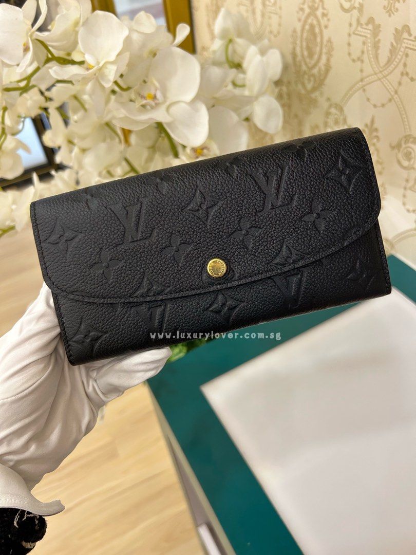 Louis Vuitton Emilie Monogram Empreinte Leather Wallet on SALE