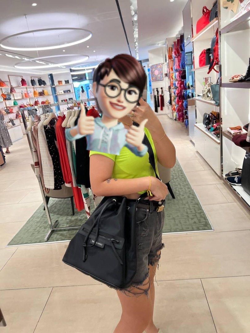 Longchamp bucket bag nylon shop