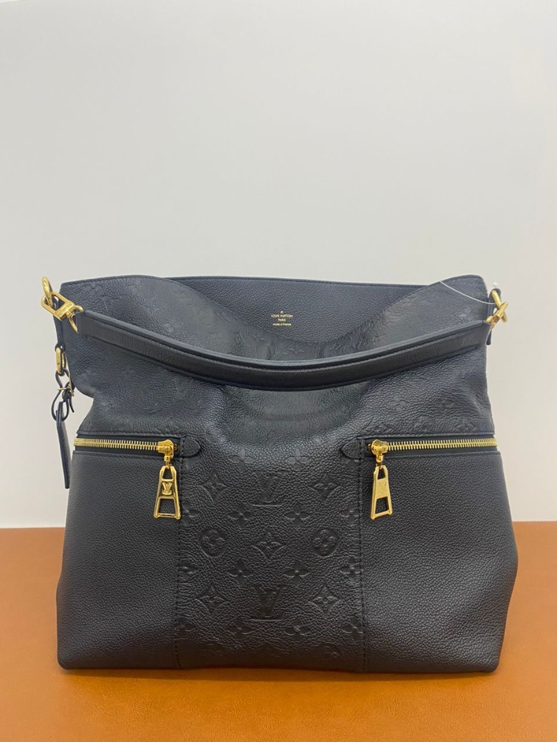 Louis Vuitton, Bags, Authentic Louis Vuitton Melie Empreinte Black