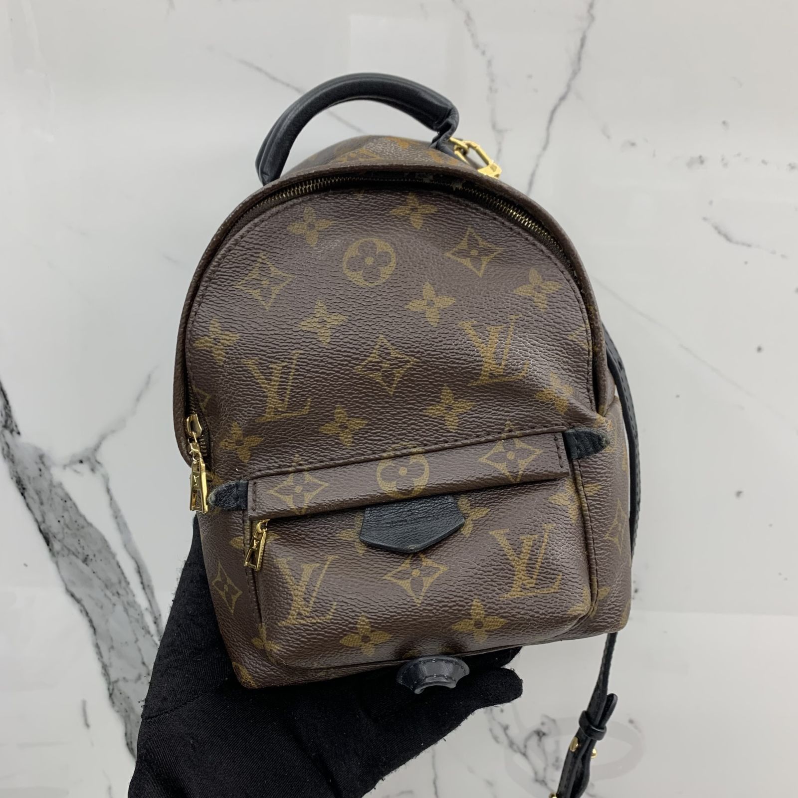 LV Bag-Louis Vuitton Palm Spring Monogram MM Backpack, Luxury, Bags &  Wallets on Carousell
