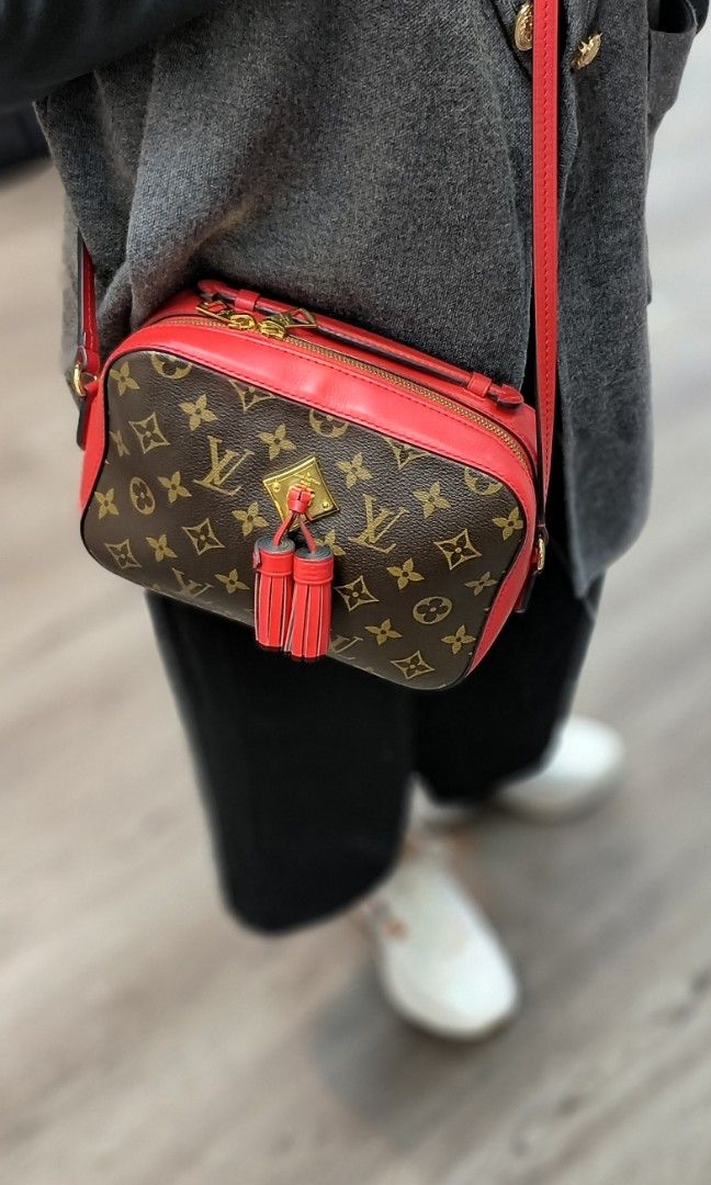 Louis Vuitton Monogram Canvas Saintonge Crossbody Bag Louis