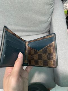 Louis Vuitton lv multiple eclipse monogram short wallet money clip