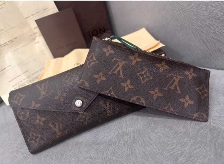 LV Eden PM Monogram Safran 2013 With key, booklet, strap, db