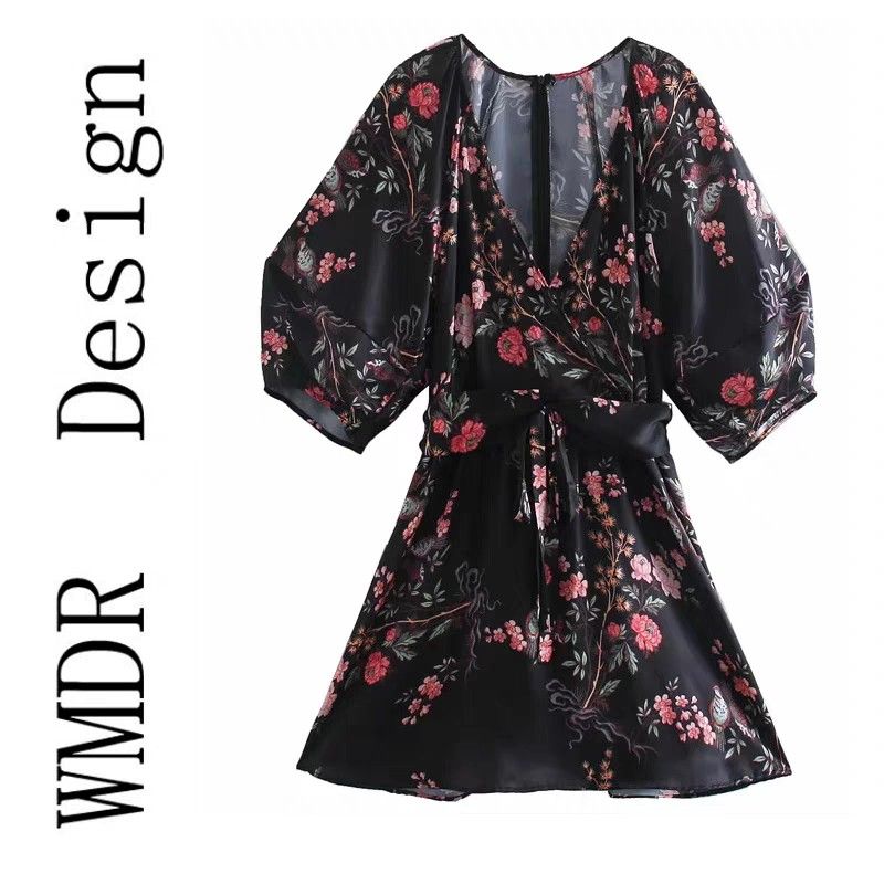 Mango kimono dress store